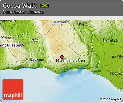 Physical 3D Map of Cocoa Walk