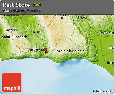 Physical 3D Map of Rest Store