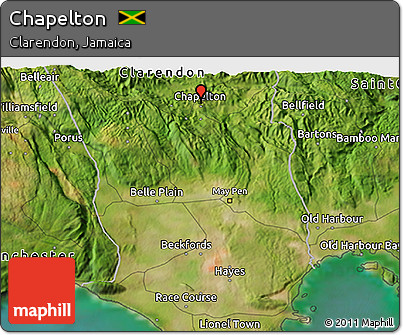 Satellite 3D Map of Chapelton