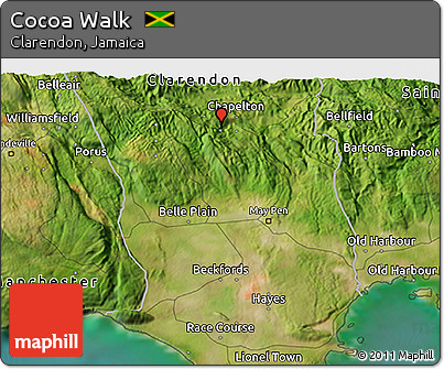 Satellite 3D Map of Cocoa Walk