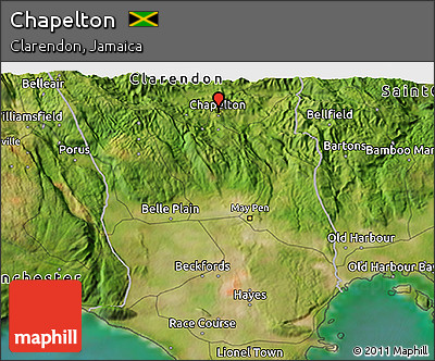 Satellite 3D Map of Chapelton