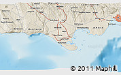 Shaded Relief 3D Map of Port Henderson