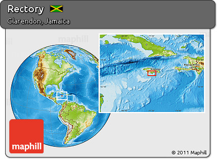 Physical Location Map of Rectory