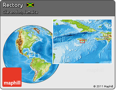 Physical Location Map of Rectory