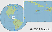 Savanna Style Location Map of Port Henderson