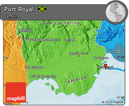 Political Map of Port Royal