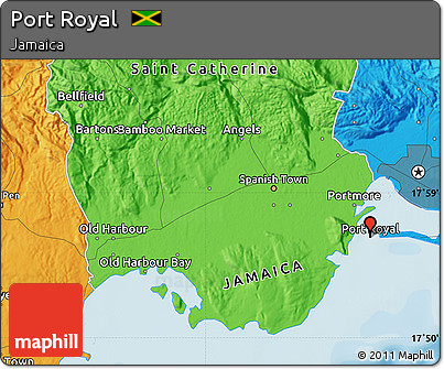 Political Map of Port Royal