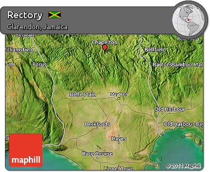 Satellite Map of Rectory