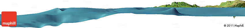 Satellite Horizon Map of the Area around 17° 50' 55" N, 78° 7' 30" W