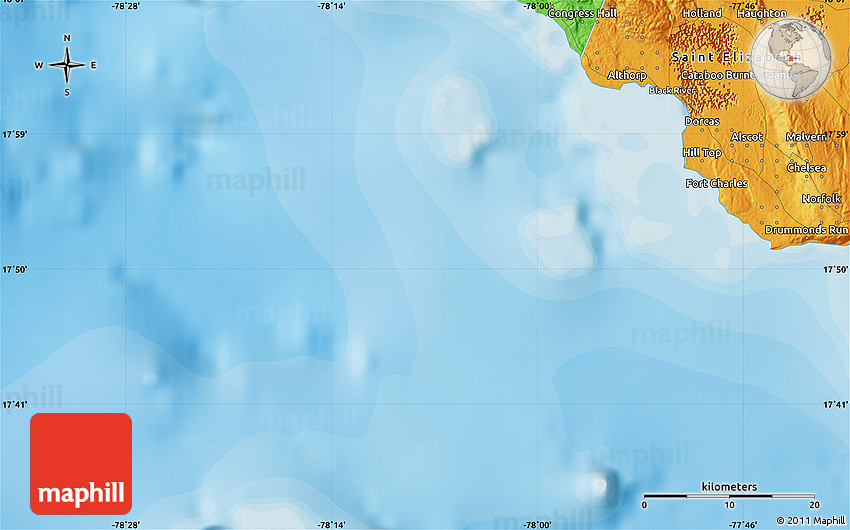 Political Map of Black River