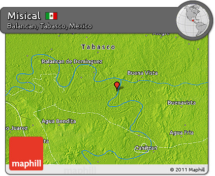 Physical 3D Map of Misical