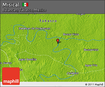 Physical 3D Map of Misical