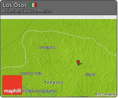 Physical 3D Map of Los Osos