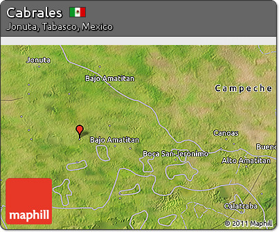 Satellite 3D Map of Cabrales