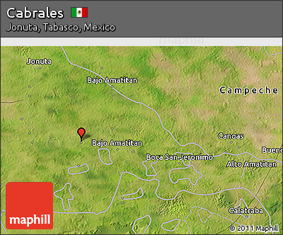Satellite 3D Map of Cabrales