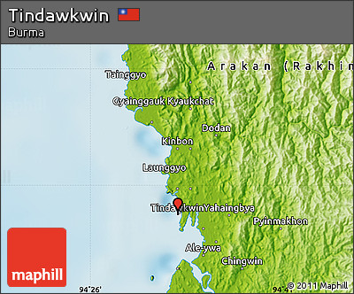 Physical Map of Tindawkwin