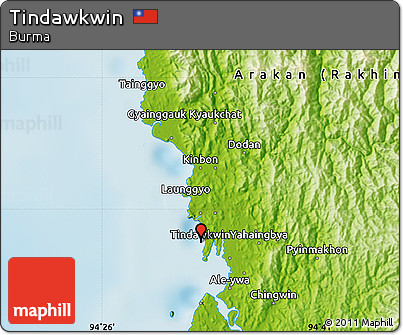 Physical Map of Tindawkwin