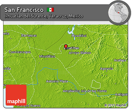 Physical 3D Map of San Francisco