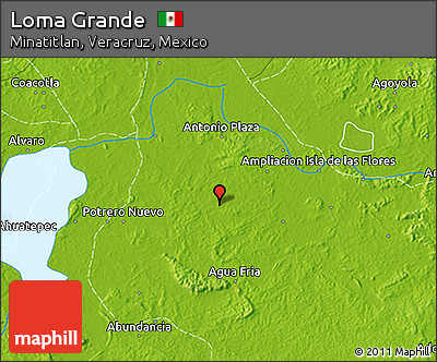 Physical 3D Map of Loma Grande