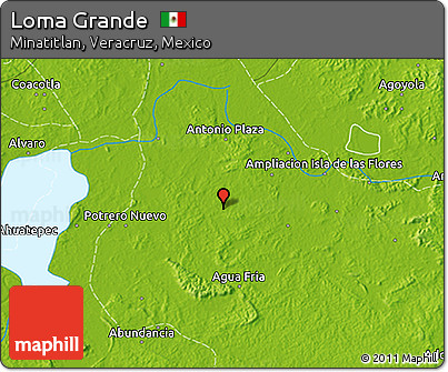 Physical 3D Map of Loma Grande