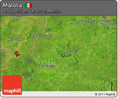 Satellite 3D Map of Malota