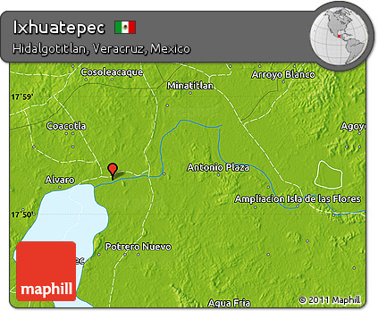 Physical Map of Ixhuatepec