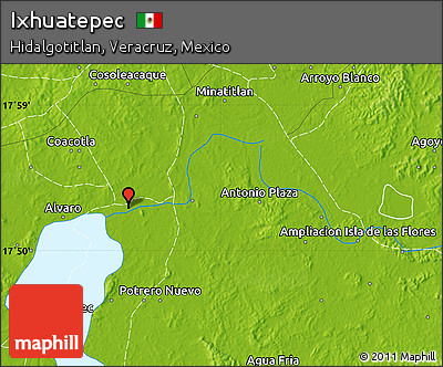 Physical Map of Ixhuatepec