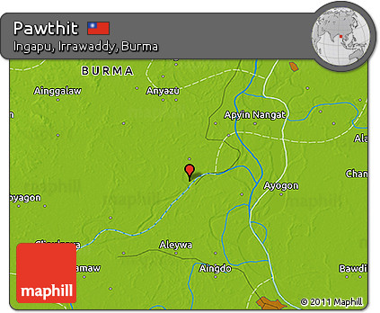 Physical 3D Map of Pawthit
