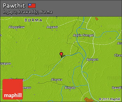 Physical 3D Map of Pawthit