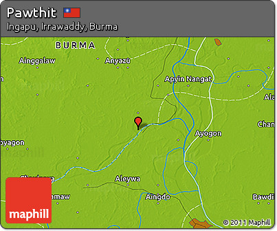 Physical 3D Map of Pawthit