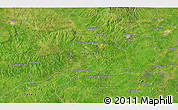 Satellite 3D Map of the area around 17° 50' 55" N, 95° 7' 30" W