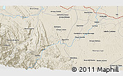 Shaded Relief 3D Map of the area around 17° 50' 55" N, 95° 58' 29" W