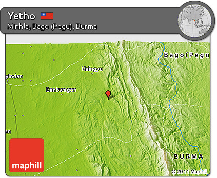 Physical 3D Map of Yetho