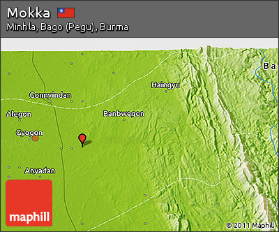Physical 3D Map of Mokka
