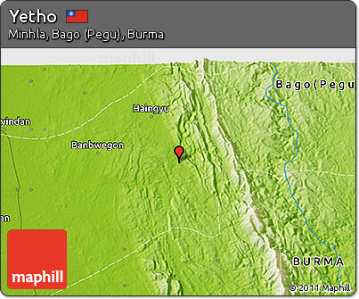 Physical 3D Map of Yetho