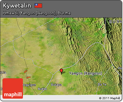 Satellite 3D Map of Kywetalin