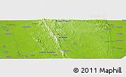 Physical Panoramic Map of Yonbindan