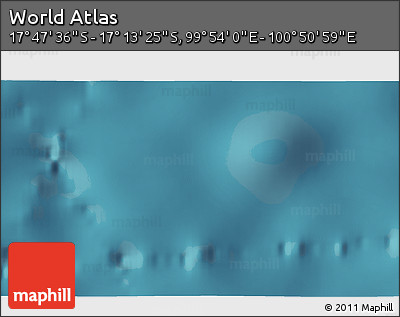 Satellite 3D Map of the Area around 17° 30' 31" S, 100° 22' 30" E