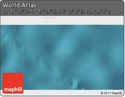 Satellite 3D Map of the Area around 17° 30' 31" S, 107° 10' 30" E