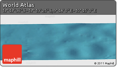 Satellite Panoramic Map of the Area around 17° 30' 31" S, 10° 16' 30" E