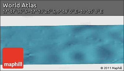 Satellite Panoramic Map of the Area around 17° 30' 31" S, 10° 16' 30" E
