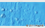 Physical 3D Map of the area around 17° 30' 31" S, 110° 25' 30" W