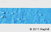 Shaded Relief Panoramic Map of the area around 17° 30' 31" S, 110° 25' 30" W