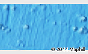 Physical 3D Map of the area around 17° 30' 31" S, 111° 16' 30" W