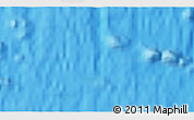 Physical 3D Map of the area around 17° 30' 31" S, 112° 7' 30" W