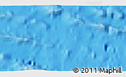 Physical 3D Map of the area around 17° 30' 31" S, 117° 13' 29" W