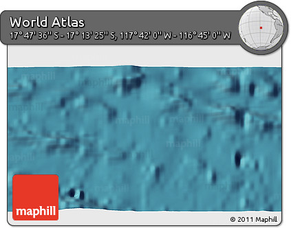 Satellite 3D Map of the Area around 17° 30' 31" S, 117° 13' 29" W