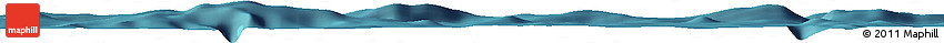 Satellite Horizon Map of the Area around 17° 30' 31" S, 117° 13' 29" W