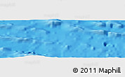 Shaded Relief Panoramic Map of the area around 17° 30' 31" S, 117° 13' 29" W