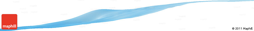 Shaded Relief Horizon Map of the Area around 17° 30' 31" S, 11° 7' 30" E